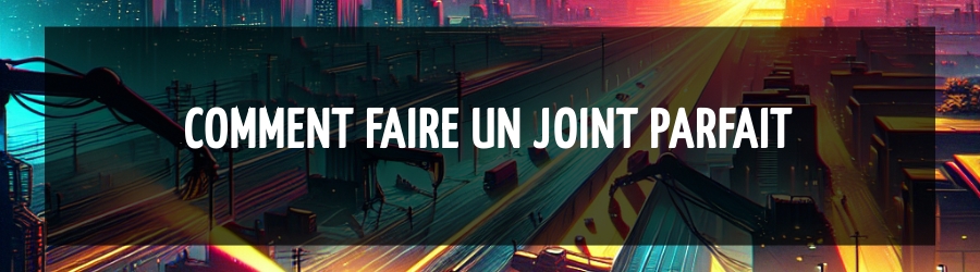 Comment faire un joint parfait