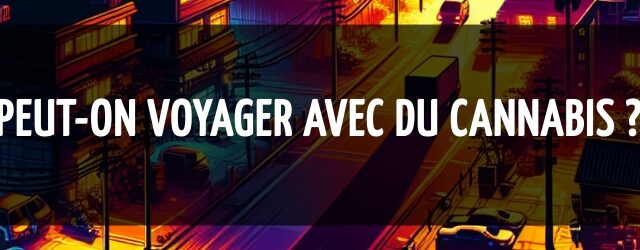 Peut-on voyager avec du cannabis ?