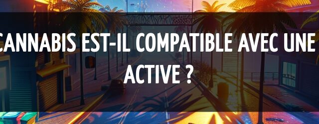 Le cannabis est-il compatible avec une vie active ?