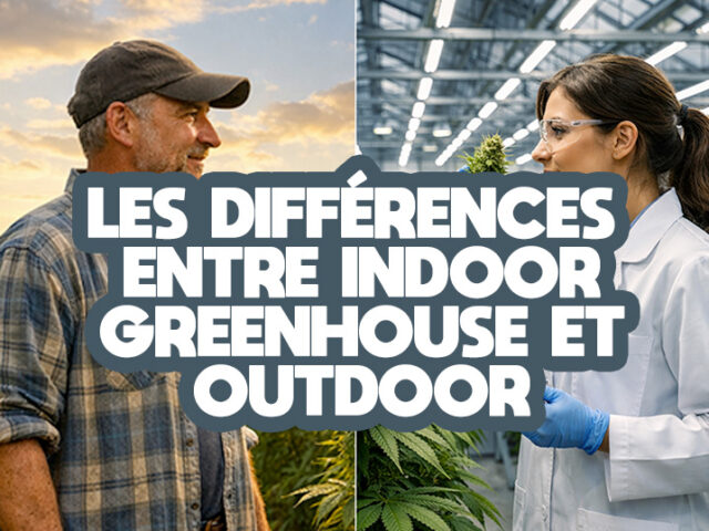 Comprendre les différences entre indoor, greenhouse et outdoor