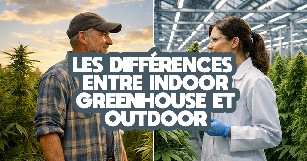 Les différences entre indoor greenhouse et outdoor
