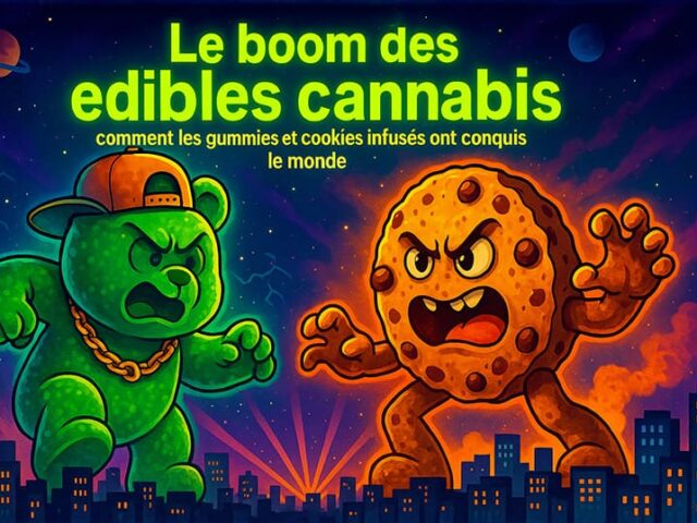Le boom des edibles cannabis, comment les gummies et cookies infusés ont conquis le monde