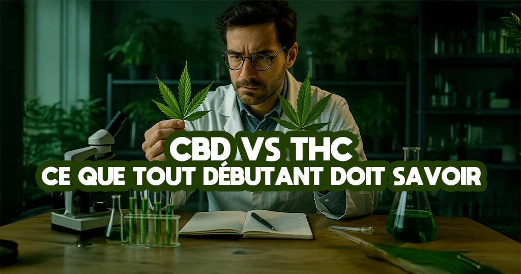 CBD vs THC : Ce que tout débutant doit savoir