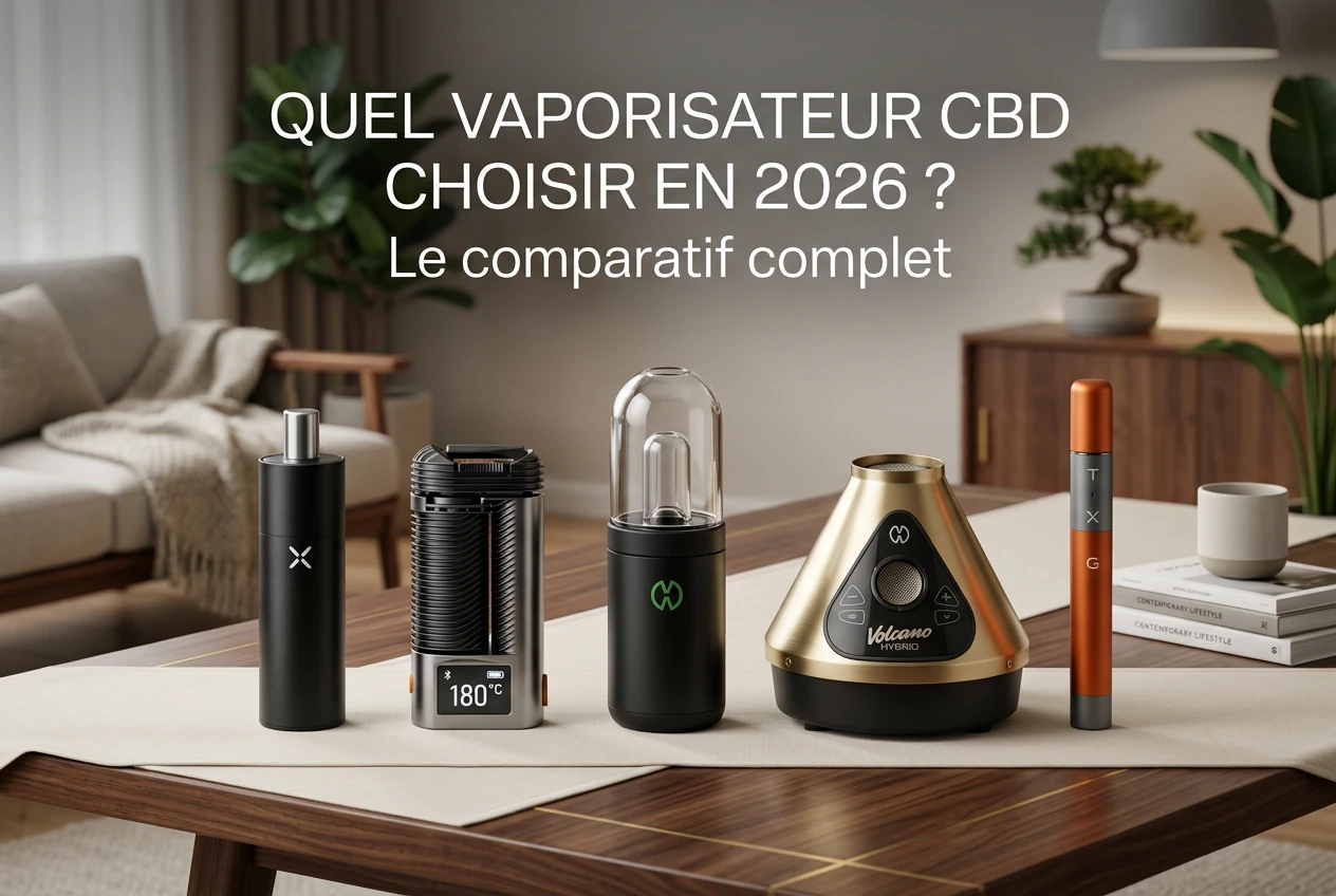 Meilleur vaporisateur CBD en 2026 : comparatif et guide d'achat