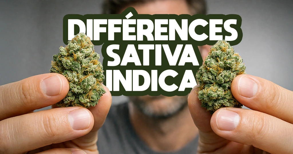 differences Sativa indica