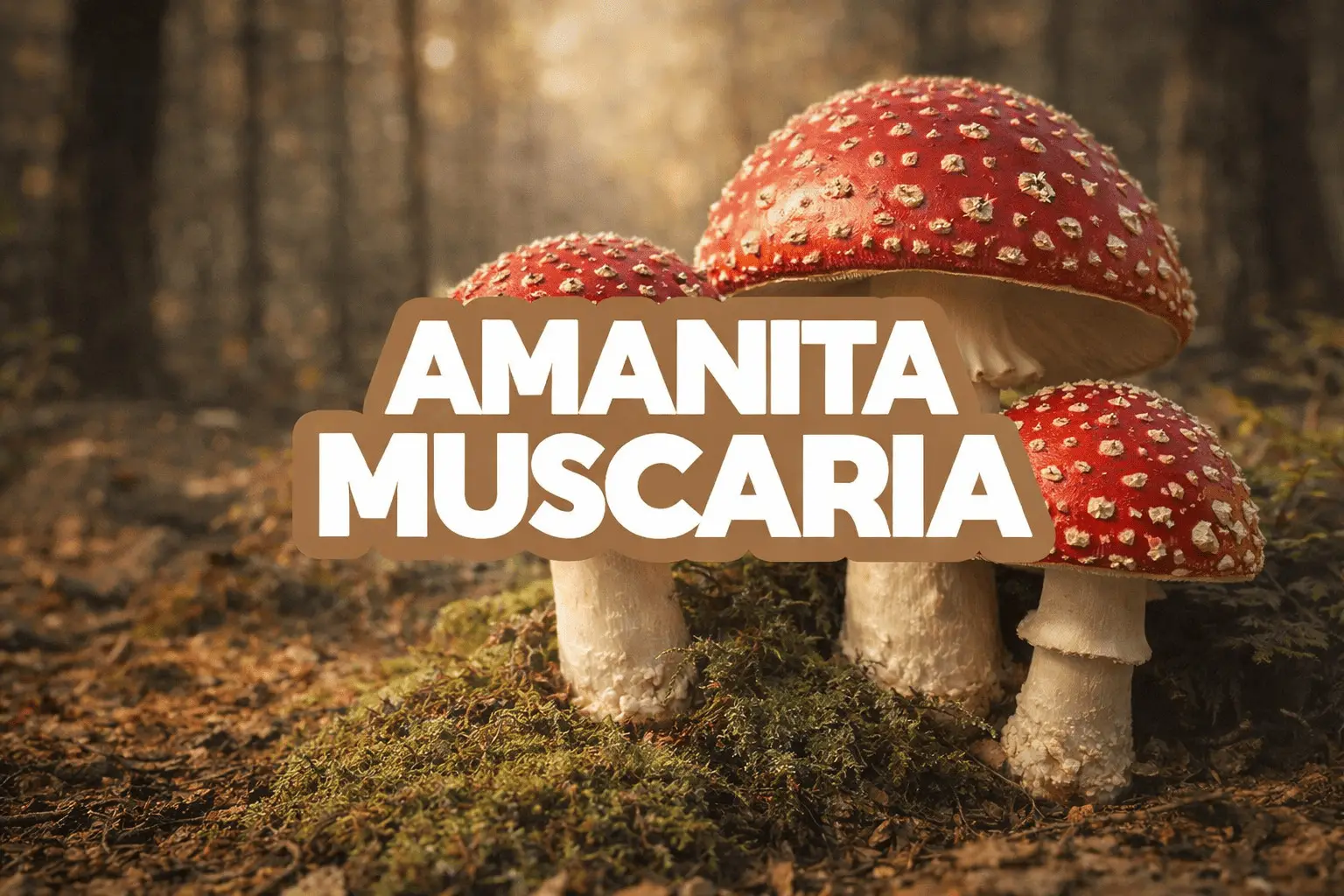 Amanita Muscaria (amanite tue mouche)