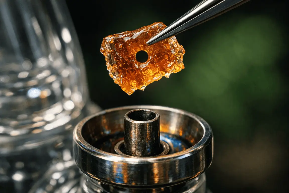 Consommer du shatter avec un dab rig