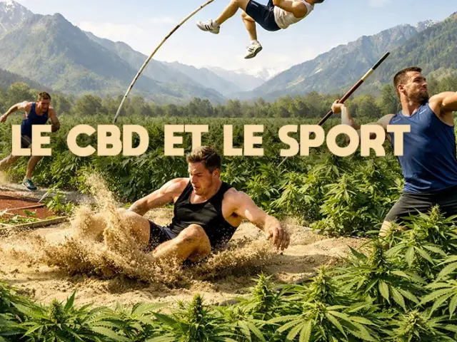 CBD et sport : récupération, inflammation, dopage
