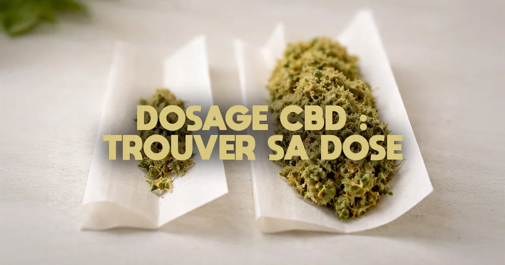 Dosage CBD trouver sa dose