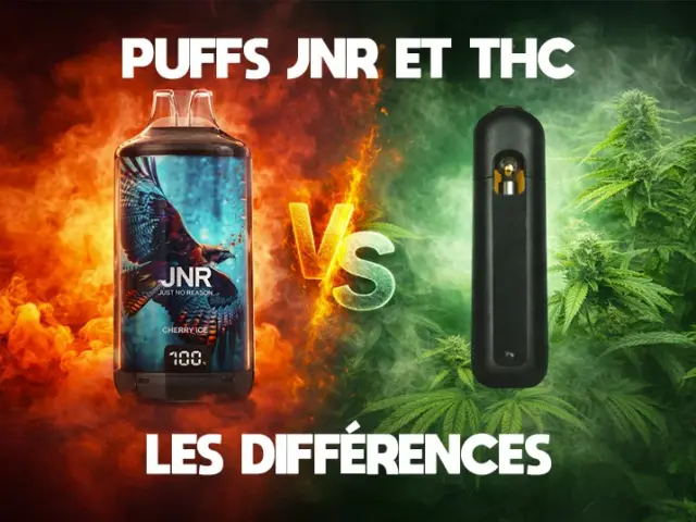 Puff JNR VS Puff THC : Quelles différences ?
