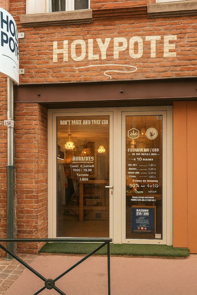 CBD Shop Holypote Toulouse 6 rue Reclusane Saint-Cyprien