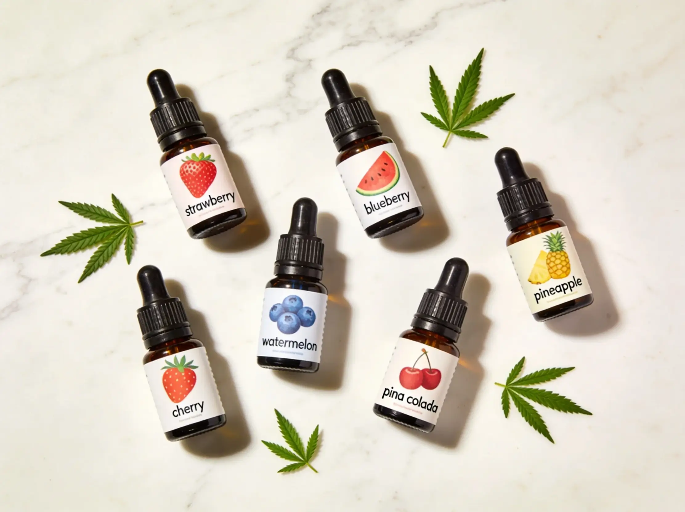 gouts huile cbd