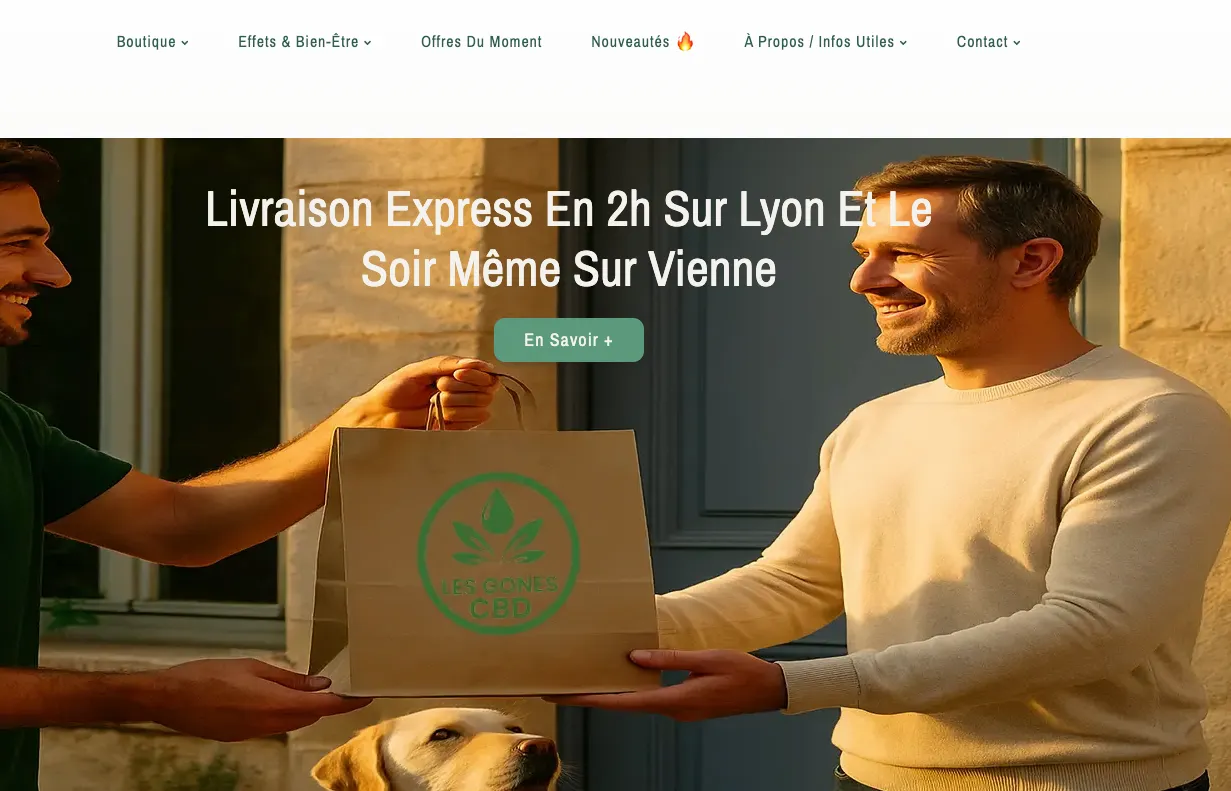 Les Gones CBD Lyon shop local indépendant