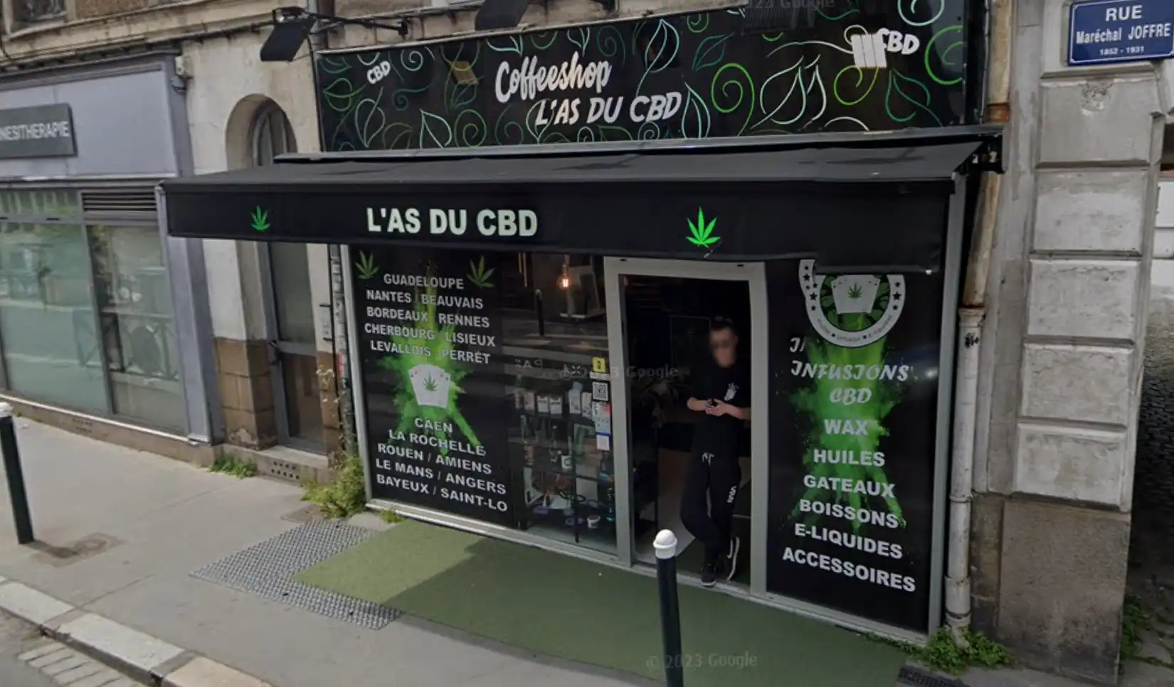 L'As du CBD, boutique CBD à Nantes, 36 rue Maréchal Joffre