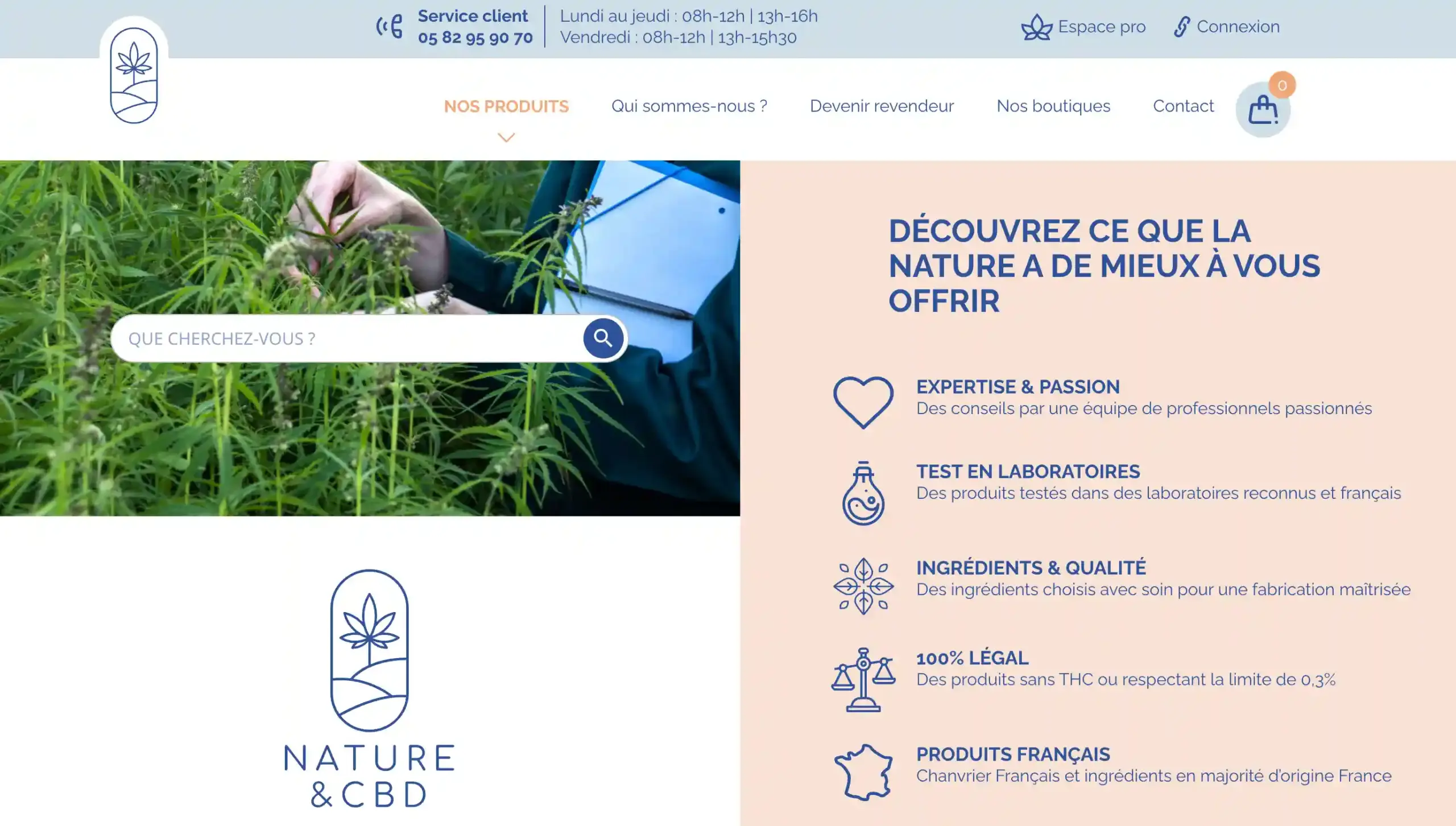 Nature et CBD Marseille 12 avenue du Prado boutique bien-être