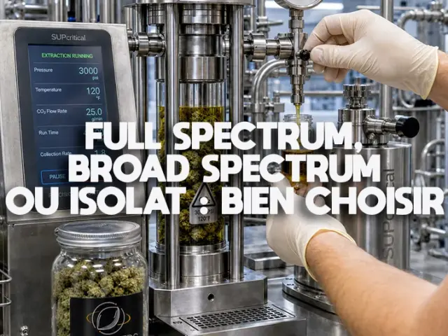 Full, Broad ou Isolat : quel spectre CBD choisir