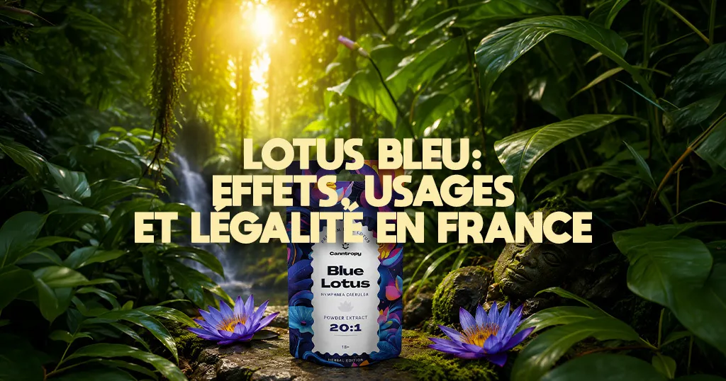 Lotus bleu - effets, usages et légalité en France-compressed