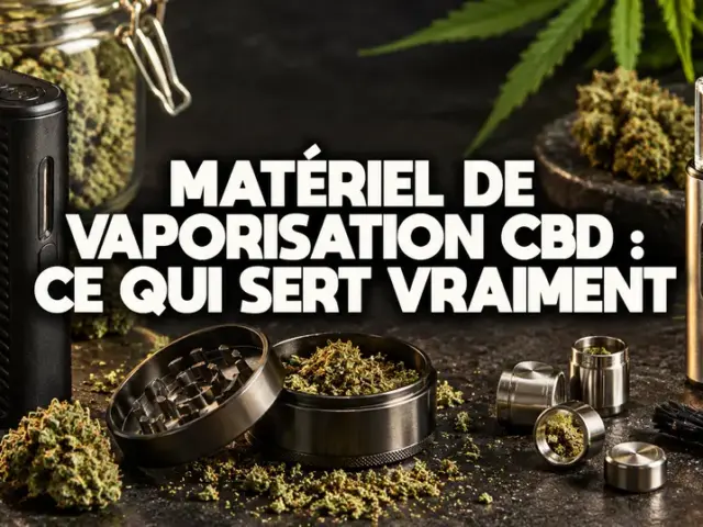 Matériel de vaporisation CBD : ce qui sert vraiment