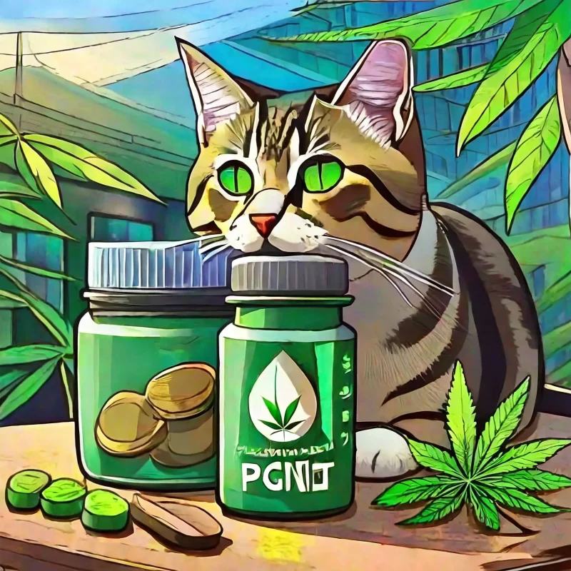 Produits CBD chat