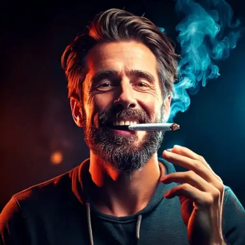 Firefly-un-homme-euphorique-qui-fume-la-sativa-dans-une-cigarette-roulée-31633-_1_ Firefly-un-homme-euphorique-qui-fume-la-sativa-dans-une-cigarette-roulée-31633-_1_