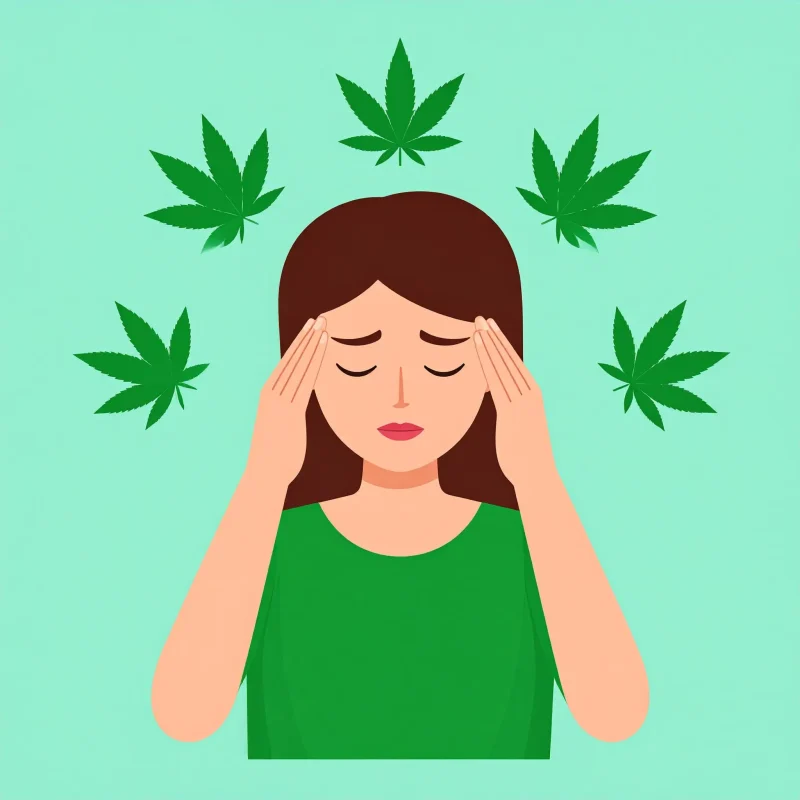 Migraine à cause du cannabis