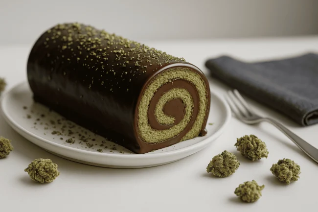 buche de noel au cbd